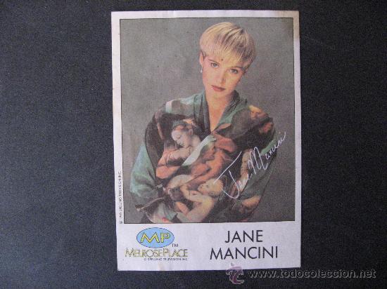 Fotos von Musikern: JANE MANCINI,DE LA SERIE DE TELEVISION,MELROSE PLACE.