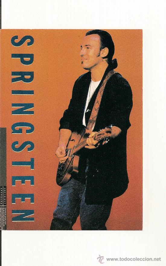 Fotos de cantantes: Bruce Springsteen-POSTAL - Foto 1
