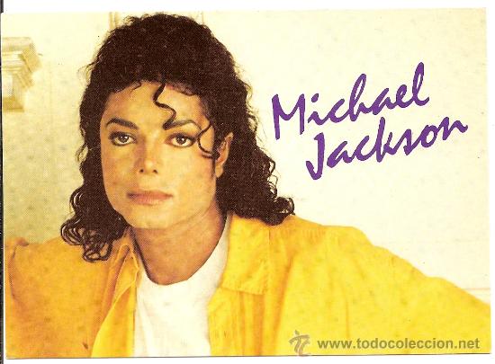 Fotos de Cantantes: Michael Jackson-POSTAL
