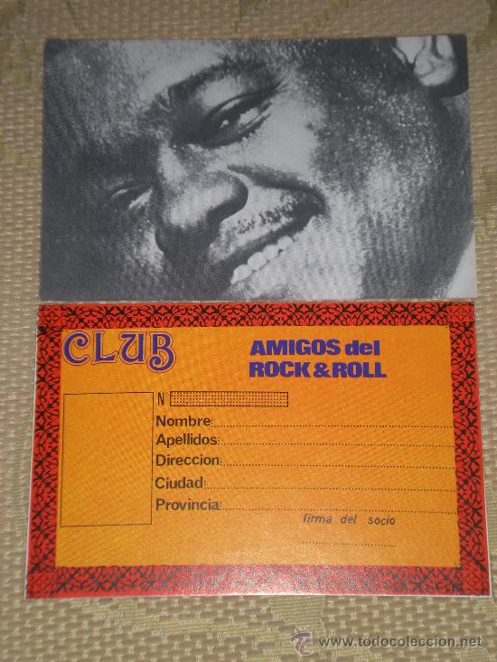 fats domino carnet del club de fans amigos del - Buy Postcards and photos  of singers and bands at todocoleccion - 48103583