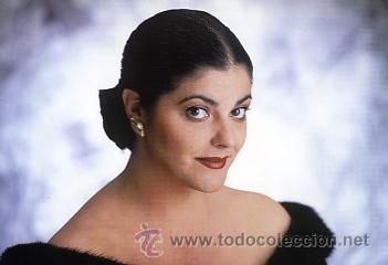 Photos of Singers: POSTAL DE LA CANTANTE DE COPLA CHARO REINA