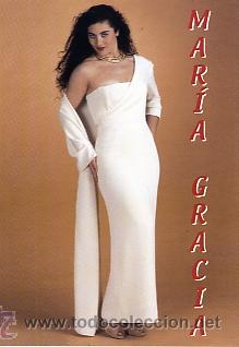 Photos of Singers: POSTAL DE LA CANTANTE DE COPLA MARIA GRACIA