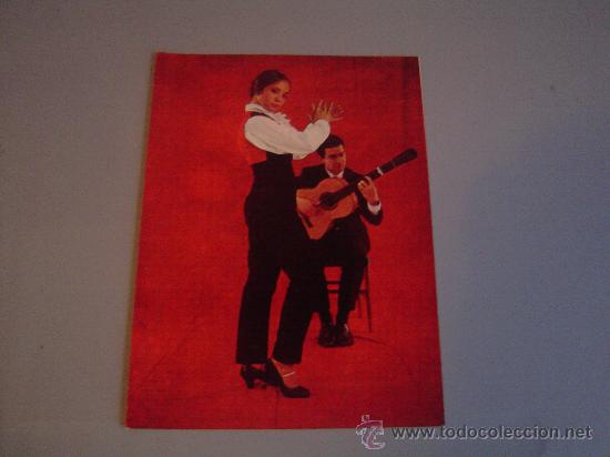 Fotos von Musikern: Foto postal.Flamenco .
