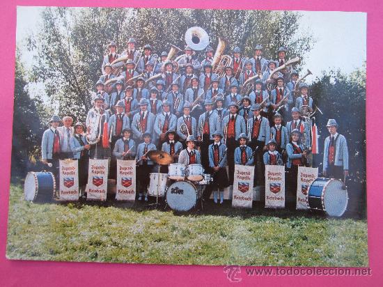 Fotos de cantantes: postal grupo orquesta de baviera 1977 jugendkapelle reisbach, ver reverso