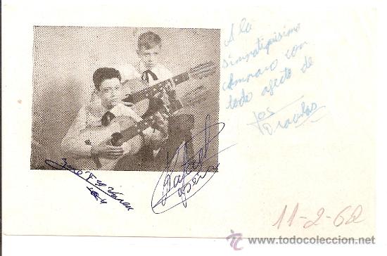 Fotos de cantantes: los draculas-postal 1962