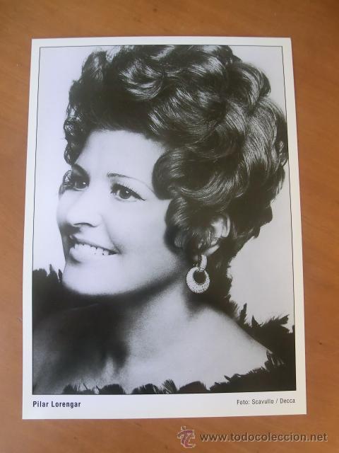 Fotos de cantantes: Pilar Lorengar - Foto 1
