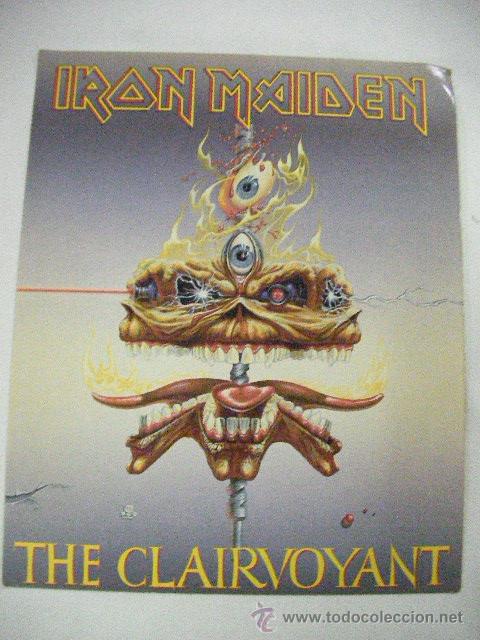 Fotos de Cantantes: POSTAL DE GRAN TAMA&Ntilde;O IRON MAIDEN