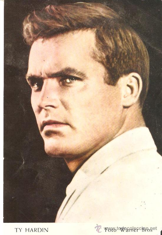 Photos de Chanteurs et Chanteuses: FOTOGRAFIA WARMER BROS TY HARDIN , MEDIDAS 15,5 X 10,5 CM