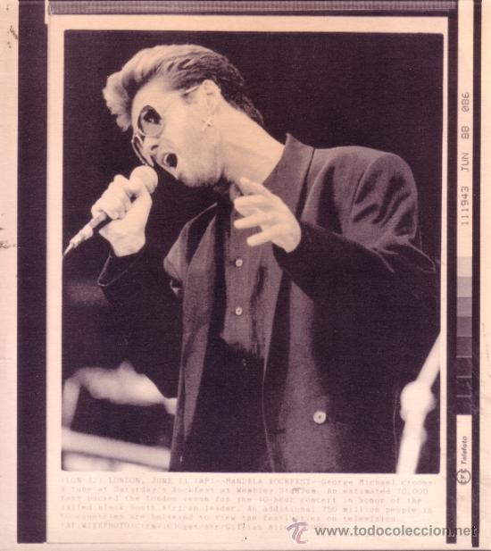 Photos de Chanteurs et Chanteuses: TELEFOTO DEL CONCIERTO MANDELA ROCKFEST EN JUNIO DE 1988