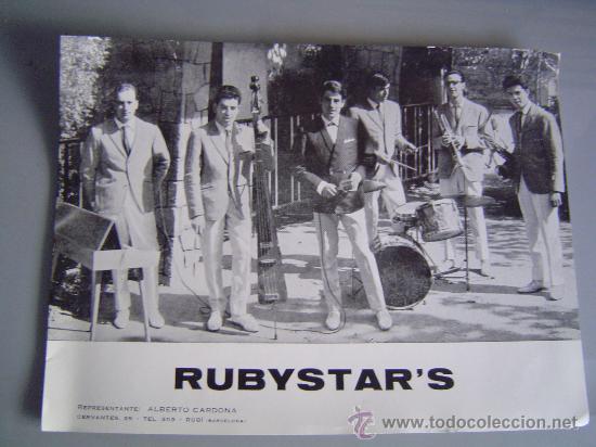 Fotos von Musikern: Foto postal del conjunto Rubystar's. ()