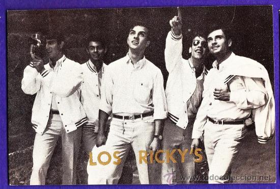Photos of Singers: postal - los ricky's - sin datos - a&ntilde;os 60 -