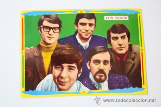 Fotos von Musikern: Foto Postal del Grupo Los Pasos, Ediciones Vikingo - Ref_PC323