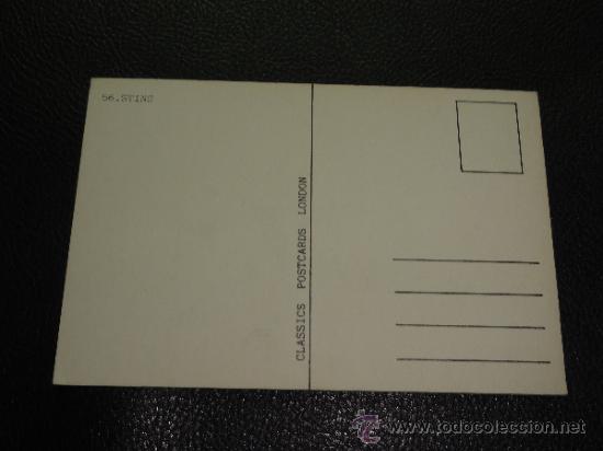 Fotos de cantantes: POSTAL DE STING - Foto 2