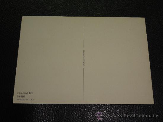 Fotos de cantantes: POSTAL DE STING - Foto 2