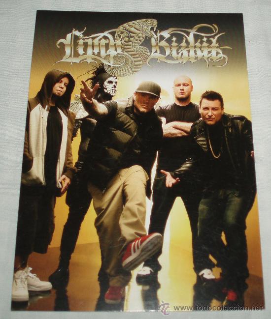 Photos de Chanteurs et Chanteuses: postal de Limp Bizkit nuevo album Gold Cobra