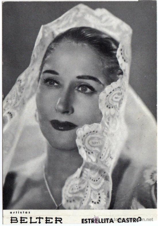 Photos de Chanteurs et Chanteuses: PRECIOSA FOTO PUBLICITARIA - ESTRELLITA CASTRO