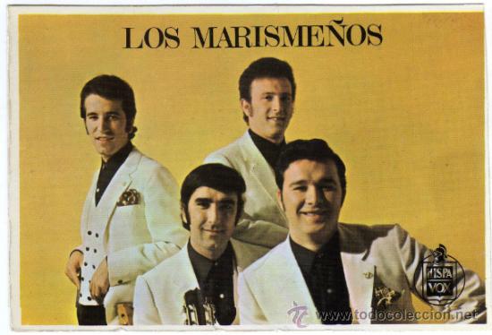 Photos de Chanteurs et Chanteuses: BONITA FOTO-PUBLICITARIA - LOS MARISME&Ntilde;OS - DEDICADA EN REVERSO