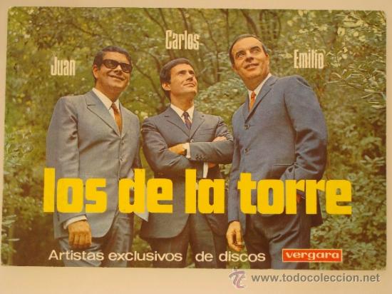 Fotos von Musikern: ANTIGUA POSTAL DEL GRUPO LOS DE LA TORRE. DISCOS VERGARA. 1197.