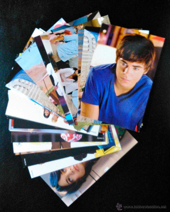 Photos of Singers: COLECCI&Oacute;N DE 27 POSTALES DE CAMP ROCK - DISNEY / PANINI - COMO NUEVAS