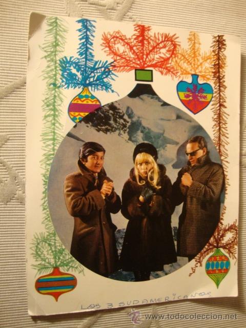 Photos de Chanteurs et Chanteuses: Antigua fotograf&iacute;a de navidad de LOS ARTISTAS GRUPO LOS 3 SUDAMERICANOS