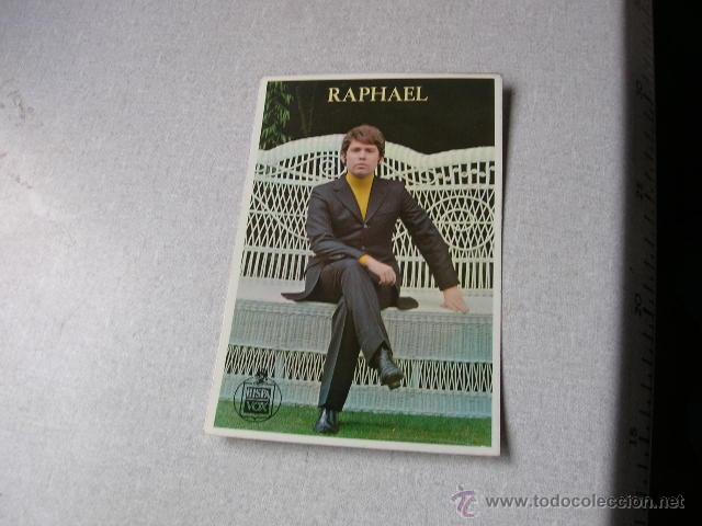 Fotos de cantantes: Postal de Raphael - Foto 1