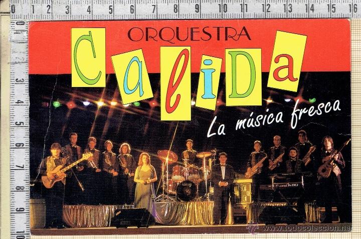 Fotos de Cantantes: FOTO IMPRESA ORQUESTA CALIDA A&Ntilde;OS 90