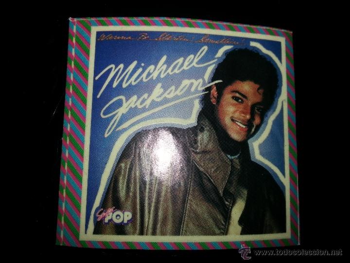 Fotos de Cantantes: PEGATINA SUPER POP MICHAEL JACKSON ORIGINAL A&Ntilde;OS 80 SIN DESPEGAR
