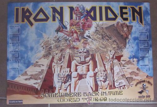 Fotos de Cantantes: IRON MAIDEN - POSTER CALENDARIO DE 2009