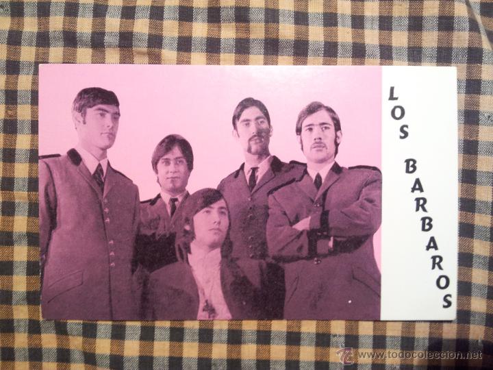 Fotos von Musikern: LOS BARBAROS....RARA -........A&Ntilde;OS 60 s....AUTOGRAFIADA