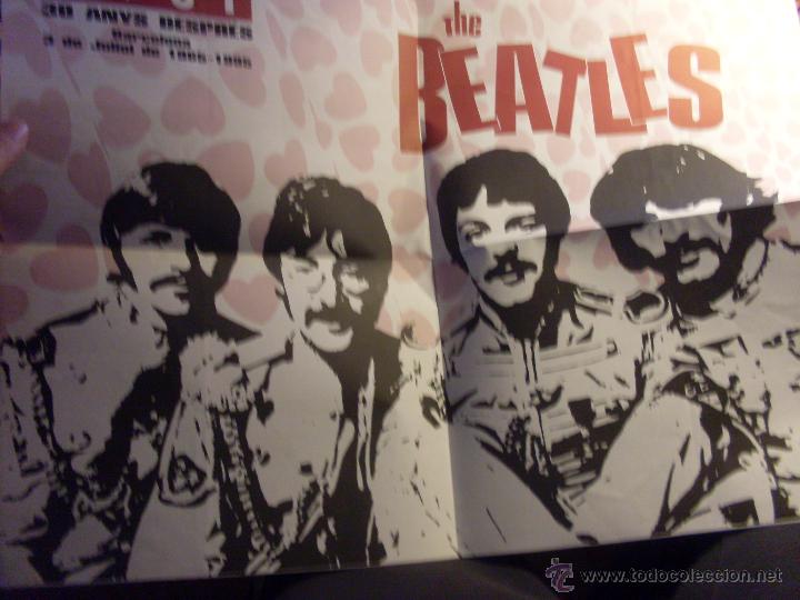 Fotos de cantantes: THE BEATLES. POSTER 30 ANYS DESPRES. DIARI AVUI 1995. TAMA&Ntilde;O DIN A2 (COB86)