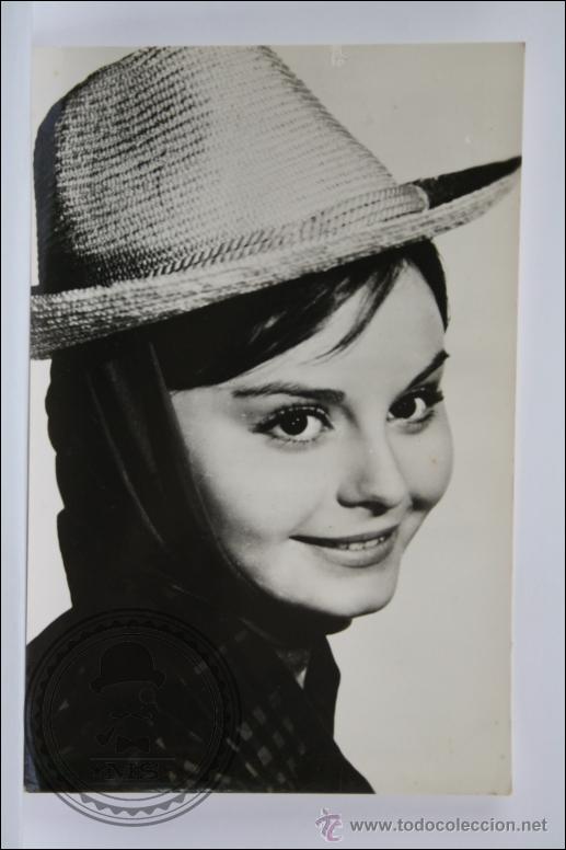 Fotos de Cantantes: Postal Fotogr&aacute;fica - Roc&iacute;a D&uacute;rcal - Obsequio de Copiadux - Medidas 14 x 9 Cm