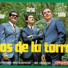 Fotos de Cantantes: LOS DE LA TORRE - ANTIGUA POSTAL PROMOCIONAL ESPAÑOLA - AUTOGRAFIADA ? - DISCOGRÁFICA VERGARA.