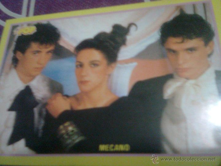 Fotos de Cantantes: Mecano - Pegatina promo revista Superpop 1982 - Super Pop Reproducci&oacute;n 2011