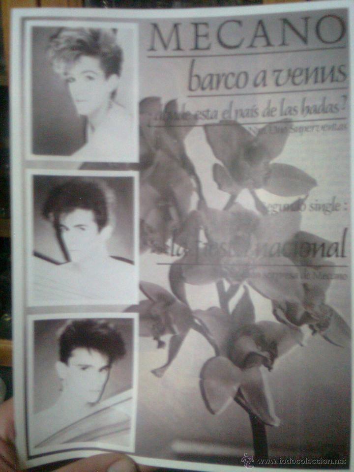 Fotos de Cantantes: Mecano - Anuncio prensa El Gran Musical promo 1983 - Reproducci&oacute;n 2011