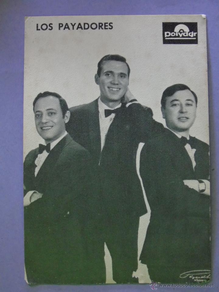 Fotos von Musikern: FOTO POSTAL DE M&Uacute;SICA. A&Ntilde;OS 50 60. LOS PAYADORES. 13