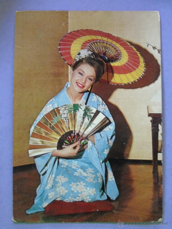 Fotos von Musikern: FOTO POSTAL DE M&Uacute;SICA. A&Ntilde;OS 50 60. MARISOL GEISHA. 28