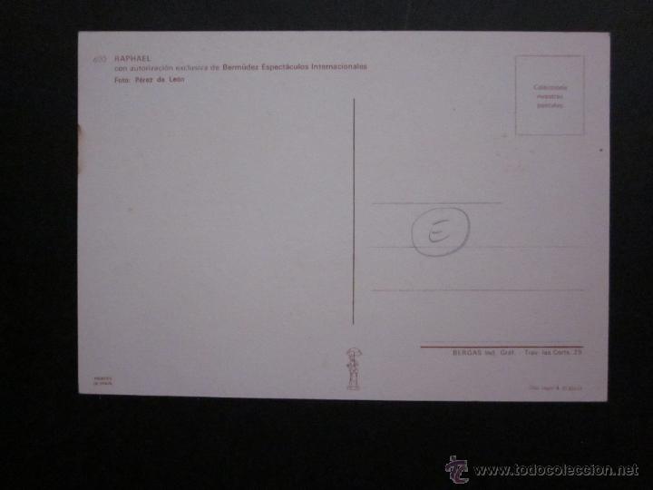Fotos de cantantes: POSTAL RAPHAEL - Foto 2