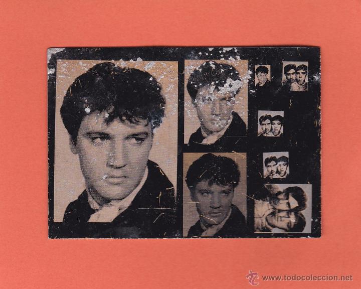 Fotos de cantantes: ELVIS PRESLEY. PEQUE&Ntilde;A CHAPA O PLACA METALICA