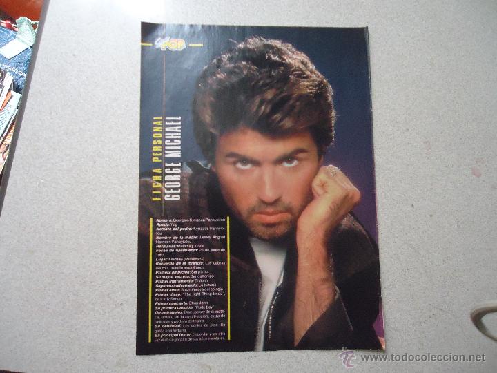 Fotos de cantantes: FICHA PERSONAL GEORGE MICHAEL - Foto 1