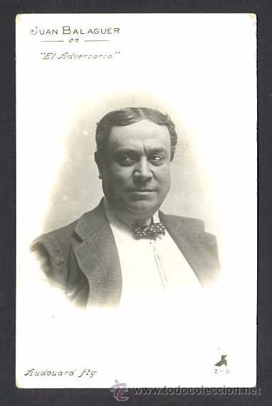 Fotos de Cantantes: *Juan Balaguer - El Adversario* Foto Audouard. Nueva.