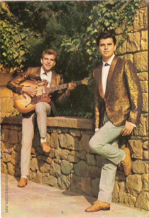 Fotos de cantantes: DUO JUVENT'S, ARTISTAS DE LA RADIO Y T.V. - POSTALCOLOR N&ordm; 47 - ESCRITA 1964