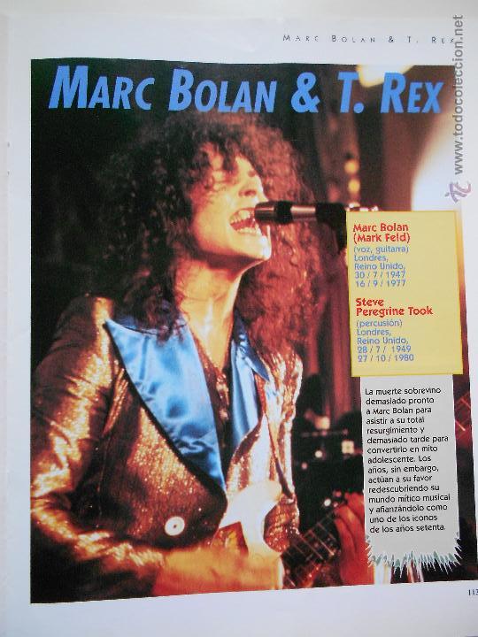 Fotos de Cantores: hln- hoja revista m&uacute;sica- marc bolan & t. rex