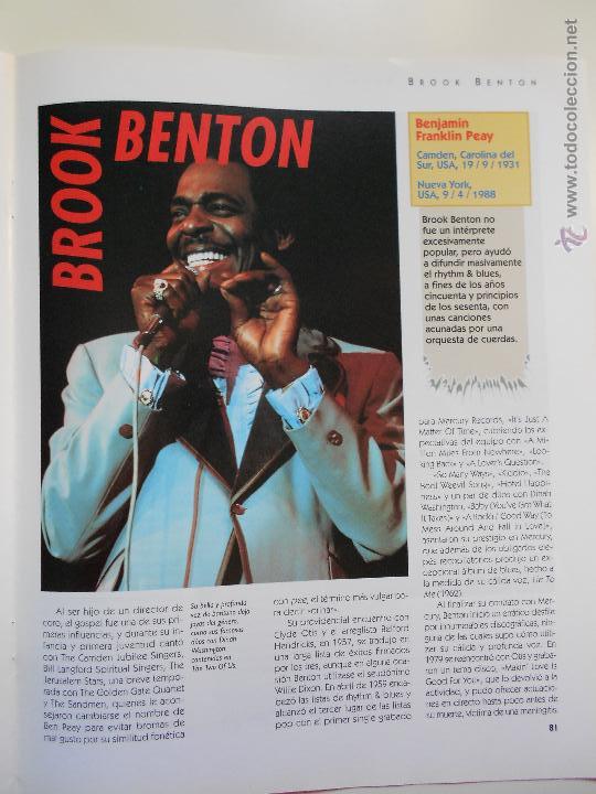 Fotos von Musikern: hln- hoja revista m&uacute;sica- brook benton