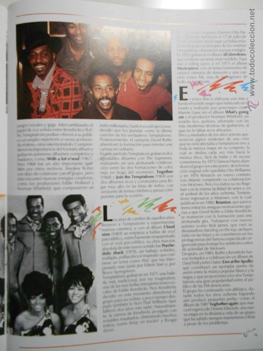 Fotos de cantantes: hln- hoja revista m&uacute;sica- the supremes, temptations