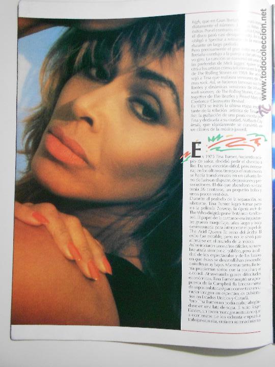 Fotos de cantantes: hln- hoja revista m&uacute;sica- tina turner