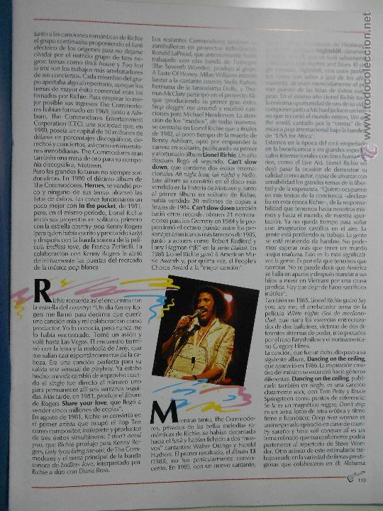 Fotos de Cantantes: hln- hoja revista m&uacute;sica- lionel richie