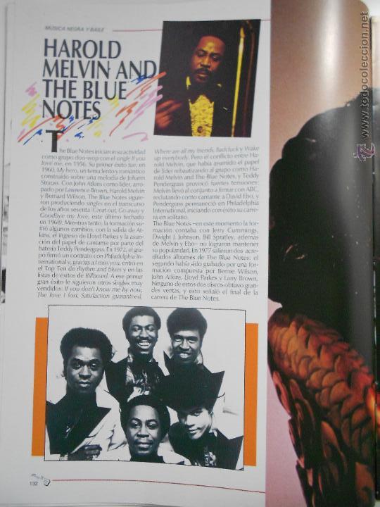 Fotos von Musikern: hln- hoja revista m&uacute;sica- barry white, the blue notes