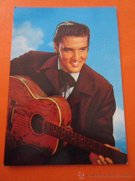 Fotos de cantantes: POSTAL ELVIS PRESLEY  - MELISSA LONDON - NO ESCRITA NI CIRCULADA