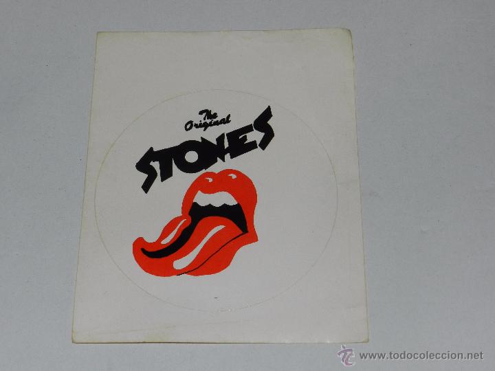 Fotos de Cantantes: (ALB1) PEGATINA THE ORIGINAL STONES ( ROLLING STONES )17'5 X 14 CM