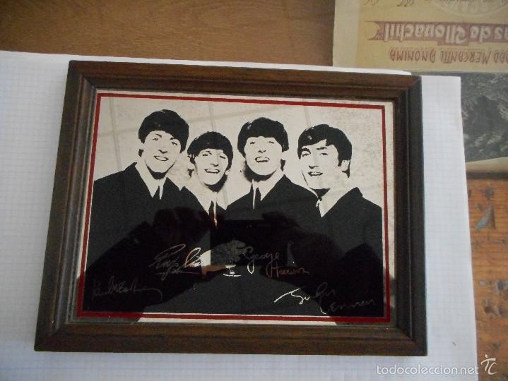 Fotos de Cantantes: Cuadro espejo de los Beatles